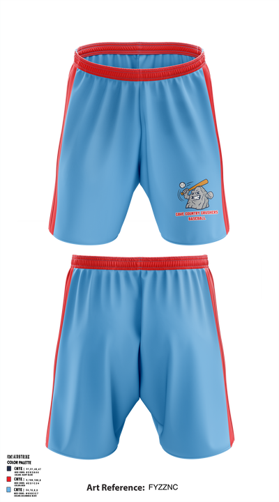 Cave Country Crushers 80675642 Athletic Shorts With Pockets - 1