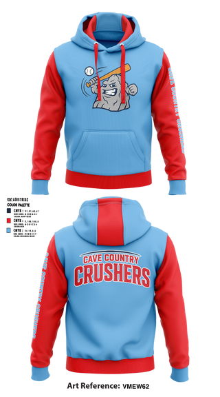 Cave Country Crushers 80675642 Hoodie - 1