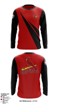 Scott co. Cardinals 41527624 Long Sleeve Performance Shirt 1