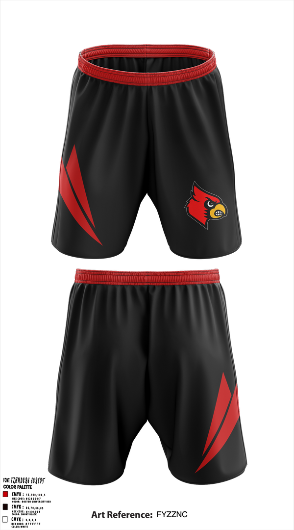 Scott co. Cardinals 41527624 Athletic Shorts With Pockets - 1