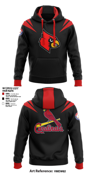 Scott co. Cardinals 41527624 Hoodie - 1
