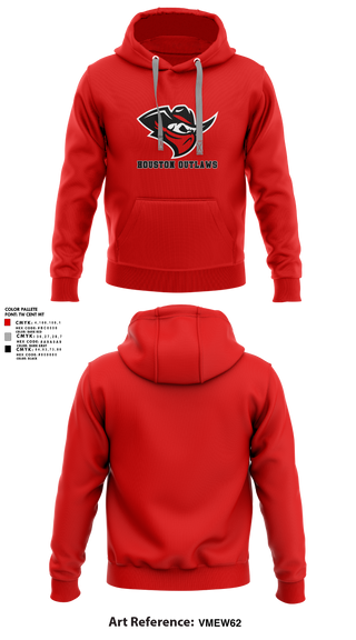 Houston Outlaws 28653607 Hoodie - 1