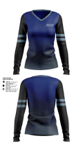 AZ Heat 67095530 Women's Long Sleeve V-neck Shirt - 1