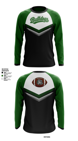 Franklin county youth cheer 17650849 Long Sleeve Performance Shirt 5