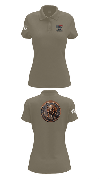 Womens Short Sleeve Performance Polo, Baybrook Army Recruiting Company, , Teamtime, Team time, sublimation, custom sports apparel, team uniforms, spirit wear, spiritwear, sports uniforms, custom shirts, team store, custom team store, fundraiser sports, apparel fundraiser