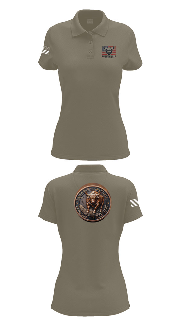 Womens Short Sleeve Performance Polo, Baybrook Army Recruiting Company, , Teamtime, Team time, sublimation, custom sports apparel, team uniforms, spirit wear, spiritwear, sports uniforms, custom shirts, team store, custom team store, fundraiser sports, apparel fundraiser