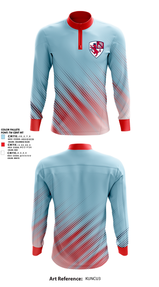 Mark Morris Soccer 10512351 Quarter Zip Jacket - 2