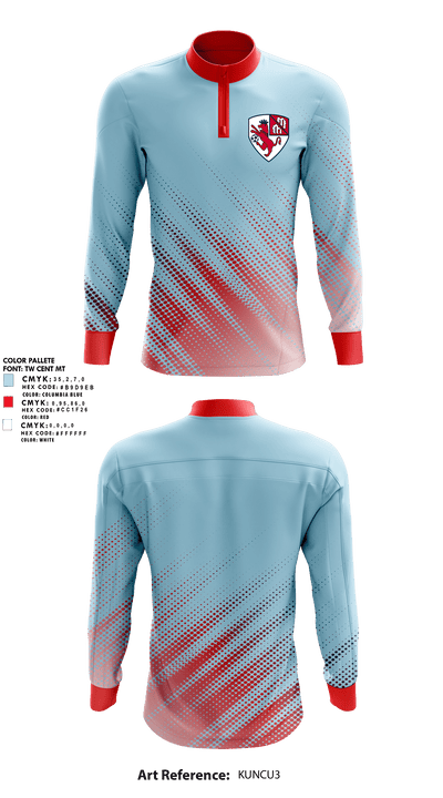 Mark Morris Soccer 10512351 Quarter Zip Jacket - 2