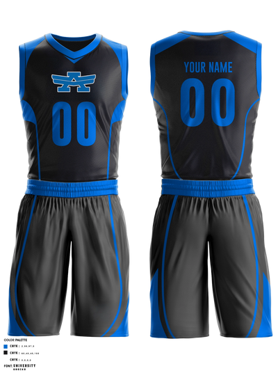 Ascend Leadership Academy Aviators 53246448 Basketball Uniform - 1