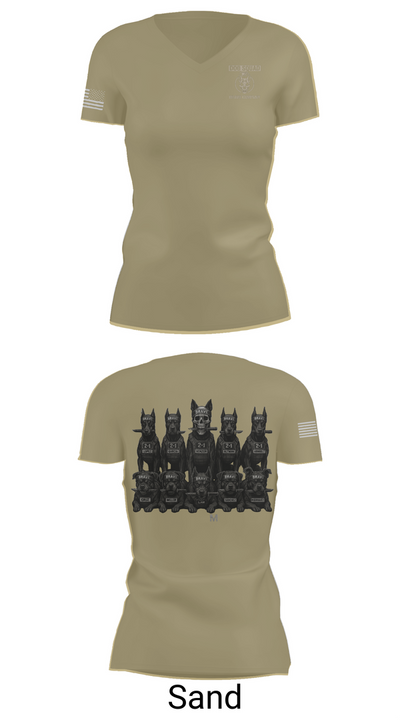 4th ID 54560452 Women's Short Sleeve V-neck Shirt - 88