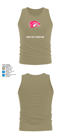 Tank Top, Mesa View Wrestling, Wrestling, Teamtime, Team time, sublimation, custom sports apparel, team uniforms, spirit wear, spiritwear, sports uniforms, custom shirts, team store, custom team store, fundraiser sports, apparel fundraiser