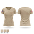 902nd Engineer Construction Company Women's Short Sleeve V-neck Shirt - 1