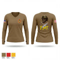 377th evcc 82440967 Women's Long Sleeve V-neck Shirt - 1