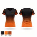 True Form Basketball 50676661 Women's Short Sleeve V-neck Shirt - 1