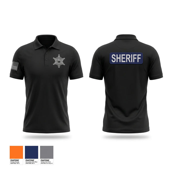 Short Sleeve Performance Polo, Jefferson County Sheriff SSO, Police, Teamtime, Team time, sublimation, custom sports apparel, team uniforms, spirit wear, spiritwear, sports uniforms, custom shirts, team store, custom team store, fundraiser sports, apparel fundraiser