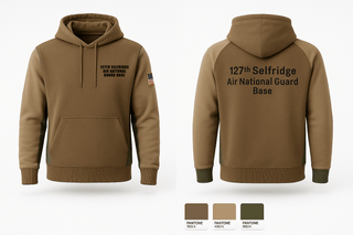 127th Selfridge Air National Guard Base 38253273 Hoodie - 1