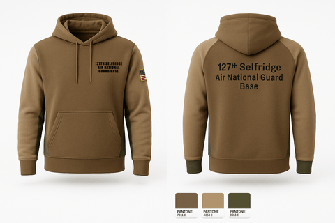 127th Selfridge Air National Guard Base 38253273 Hoodie - 1
