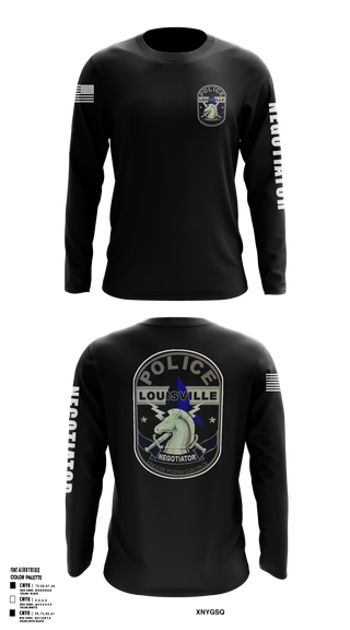 LMPD-Hostage Negotiations Team (HNT) 60007397 Long Sleeve Performance Shirt - 1