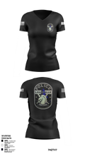LMPD-Hostage Negotiations Team (HNT) 60007397 Women's Short Sleeve V-neck Shirt - 1