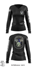 LMPD-Hostage Negotiations Team (HNT) 60007397 Women's Long Sleeve V-neck Shirt - 1