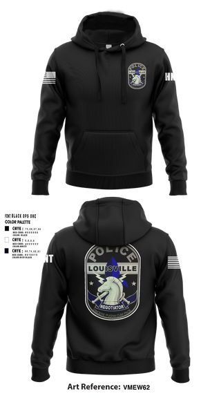 LMPD-Hostage Negotiations Team (HNT) 60007397 Hoodie - 1