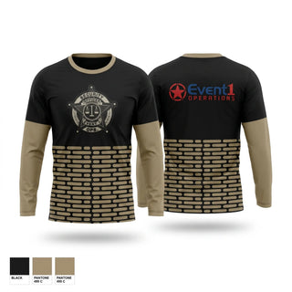 Long Sleeve Performance Shirt, Event 1 Operations, , Teamtime, Team time, sublimation, custom sports apparel, team uniforms, spirit wear, spiritwear, sports uniforms, custom shirts, team store, custom team store, fundraiser sports, apparel fundraiser