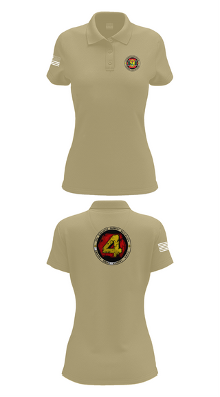 Womens Short Sleeve Performance Polo, 9th Engineer Support Battalion, Marines, Teamtime, Team time, sublimation, custom sports apparel, team uniforms, spirit wear, spiritwear, sports uniforms, custom shirts, team store, custom team store, fundraiser sports, apparel fundraiser