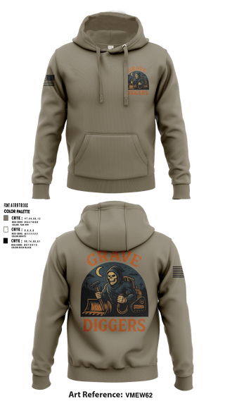 Grave Diggers Team 1 Hoodie - 1