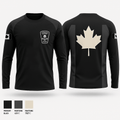 Akwesasne Organized Crime Unit Long Sleeve Performance Shirt - 1