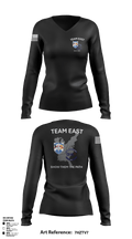 Medical Readiness Command, East 5002876 Women's Long Sleeve V-neck Shirt - 1