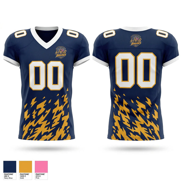Football Jersey, Lancaster Bruins, , Teamtime, Team time, sublimation, custom sports apparel, team uniforms, spirit wear, spiritwear, sports uniforms, custom shirts, team store, custom team store, fundraiser sports, apparel fundraiser