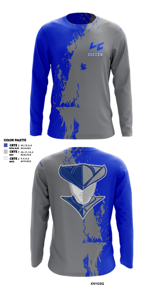 Lewis County High School 1927103 Long Sleeve Performance Shirt 1