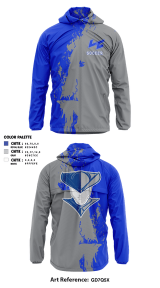 Lewis County High School 1927103 Windbreaker - 1