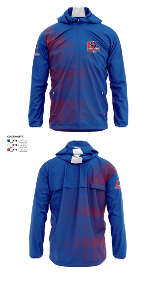 Indiana Outlaws 40829663 Windbreaker - 1