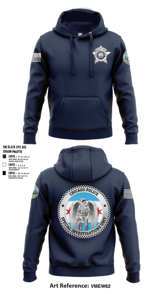 SPECIAL INVESTIGATIONS UNIT 91962555 Hoodie - 1