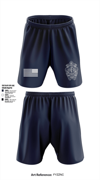 Dothan Fire Department  Athletic Shorts With Pockets - 1