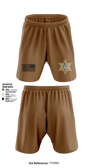 Panola County Sheriff’s Office  Athletic Shorts With Pockets - 1
