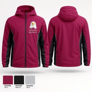 Windbreaker, Smyrna High school, Track & Field, Teamtime, Team time, sublimation, custom sports apparel, team uniforms, spirit wear, spiritwear, sports uniforms, custom shirts, team store, custom team store, fundraiser sports, apparel fundraiser