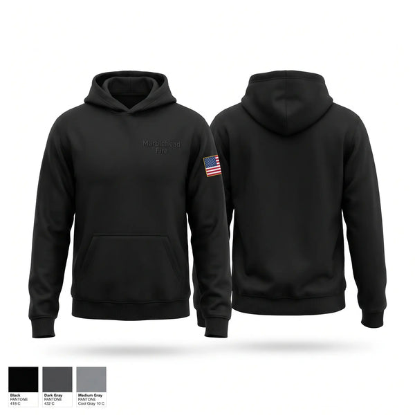 Hoodie, Marblehead Fire, Fire Department, Teamtime, Team time, sublimation, custom sports apparel, team uniforms, spirit wear, spiritwear, sports uniforms, custom shirts, team store, custom team store, fundraiser sports, apparel fundraiser