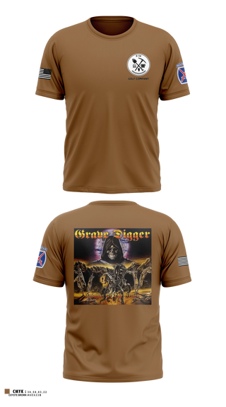 Short Sleeve Performance Shirt, Grave digger, Army, Teamtime, Team time, sublimation, custom sports apparel, team uniforms, spirit wear, spiritwear, sports uniforms, custom shirts, team store, custom team store, fundraiser sports, apparel fundraiser
