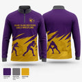 Grand Island High School Wrestling 52409379 Quarter Zip Jacket - 21