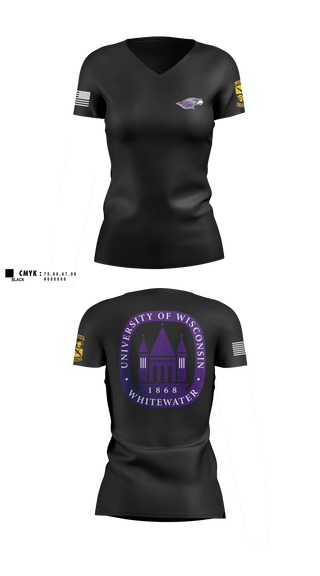 Womens Short Sleeve Vneck Shirt, Warhawks, Army, Teamtime, Team time, sublimation, custom sports apparel, team uniforms, spirit wear, spiritwear, sports uniforms, custom shirts, team store, custom team store, fundraiser sports, apparel fundraiser