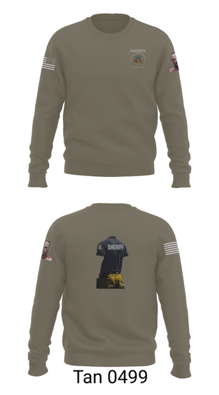 Crew Neck Sweatshirt, Sheriff Transportation, , Teamtime, Team time, sublimation, custom sports apparel, team uniforms, spirit wear, spiritwear, sports uniforms, custom shirts, team store, custom team store, fundraiser sports, apparel fundraiser