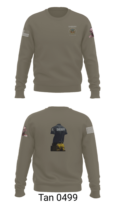 Sheriff Transportation 46102117 Crew Neck Sweatshirt - 62