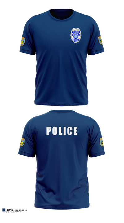 Odessa Police Department 86817075 Old School Cotton Feel Shirt - 1