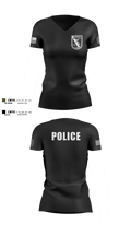 Astatula Police Department 20929188 Women's Short Sleeve V-neck Shirt - 1