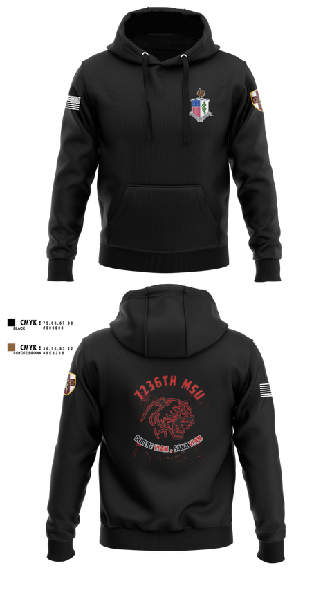 Hoodie, 7236 Medical Support Unit, Army, Teamtime, Team time, sublimation, custom sports apparel, team uniforms, spirit wear, spiritwear, sports uniforms, custom shirts, team store, custom team store, fundraiser sports, apparel fundraiser