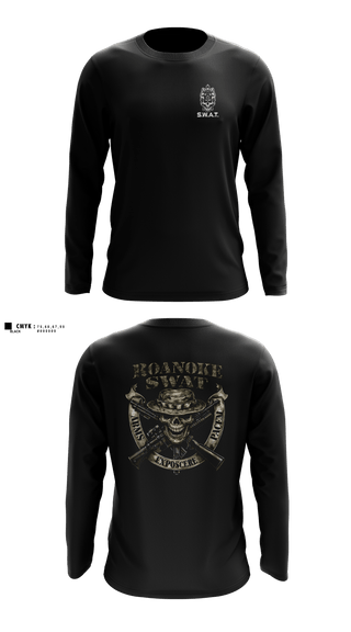 Roanoke SWAT 27210118 Long Sleeve Performance Shirt - 12