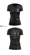 Roanoke SWAT 27210118 Women's Short Sleeve V-neck Shirt - 12