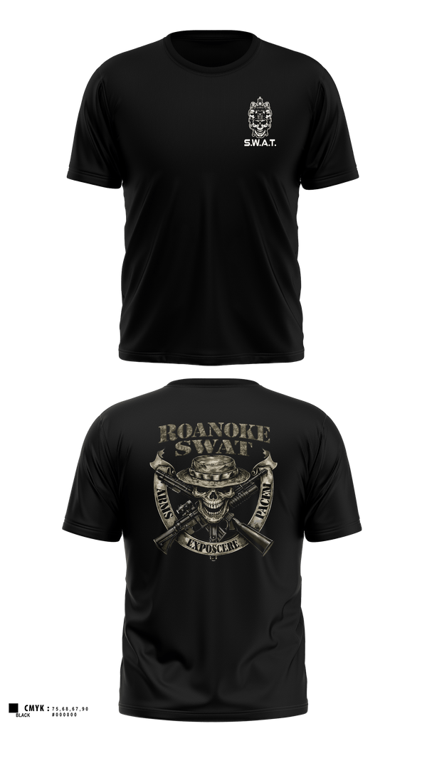 Roanoke SWAT 27210118 Short Sleeve Performance Shirt - 12
